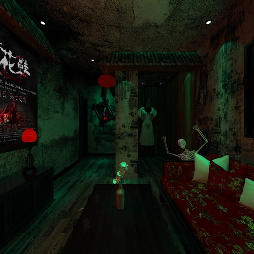 鬼屋庭院_鬼屋大院网址_大院闹鬼